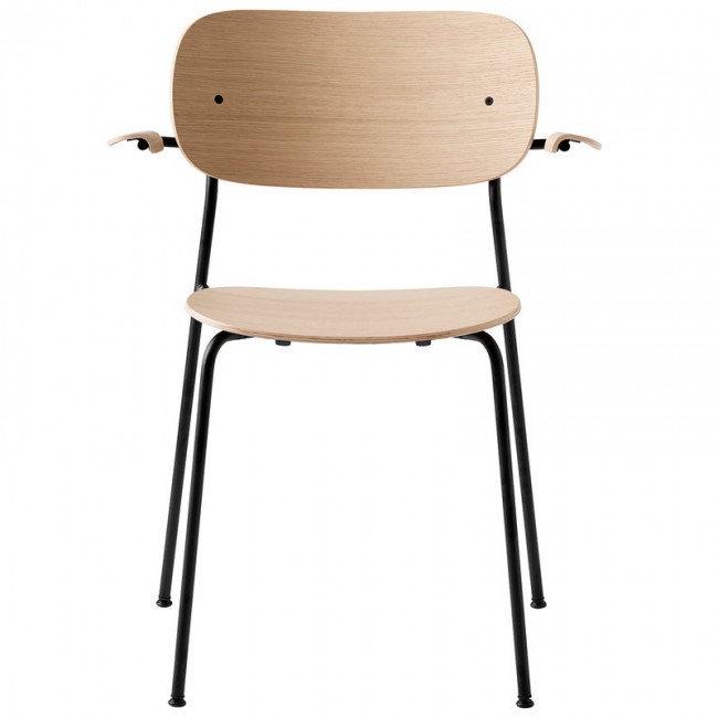MENU Co 체어 의자 위드 암레스트 oak MENU Co Chair with armrests  oak 02056