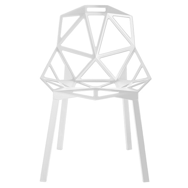 MAGIS 체어 의자_ONE 화이트 - painted 알루미늄 legs Magis Chair_One  white - painted aluminium legs 01985
