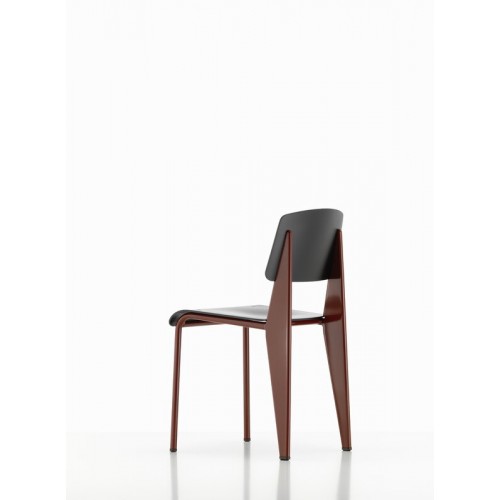 VITRA 스탠다드 SP 체어 의자 레드 - 딥블랙 Vitra Standard SP chair  Japanese red - deep black 01940