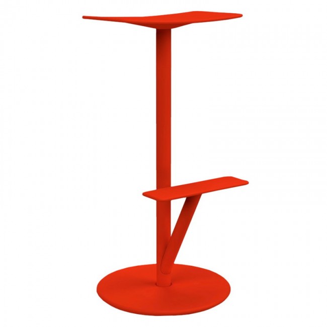 MAGIS 세쿼이아 바스툴 76 cm 코랄 red Magis Sequoia bar stool  76 cm  coral red 01646