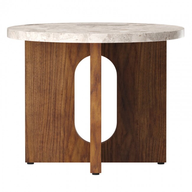 MENU Androgyne 사이드 테이블 50 cm 월넛 - Kunis Breccia MENU Androgyne side table  50 cm  walnut - Kunis Breccia 00929
