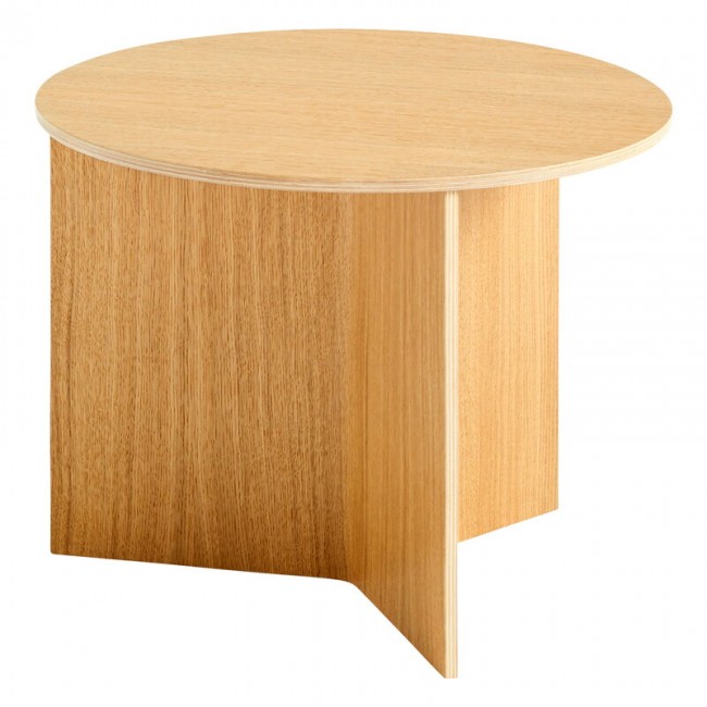 HAY 헤이 Slit Wood 테이블 45 cm 래커 oak HA944031-100
