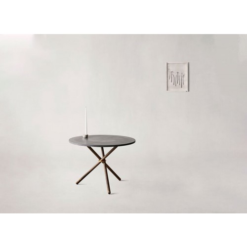 Eberhart Furniture Daphne coffee 테이블 65 cm 다크 concrete - oak EB101-01-DAP