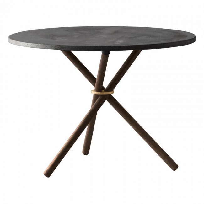 Eberhart Furniture Daphne coffee 테이블 65 cm 다크 concrete - oak EB101-01-DAP