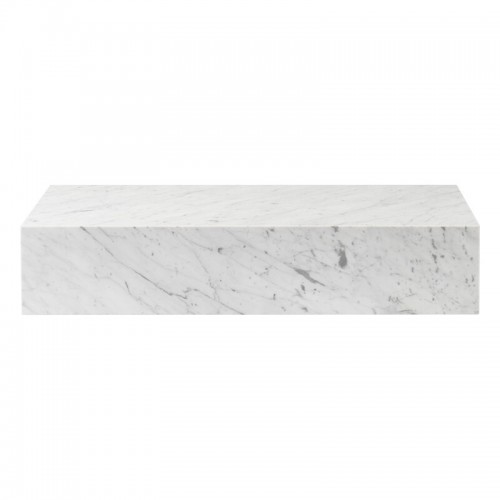 MENU Plinth Grand 테이블 화이트 카라라 마블 MENU Plinth Grand table  white Carrara marble 00493