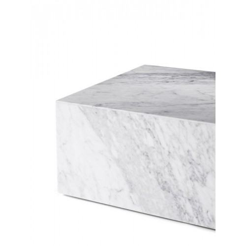 MENU Plinth 테이블 low 화이트 카라라 마블 MENU Plinth table  low  white Carrara marble 00351