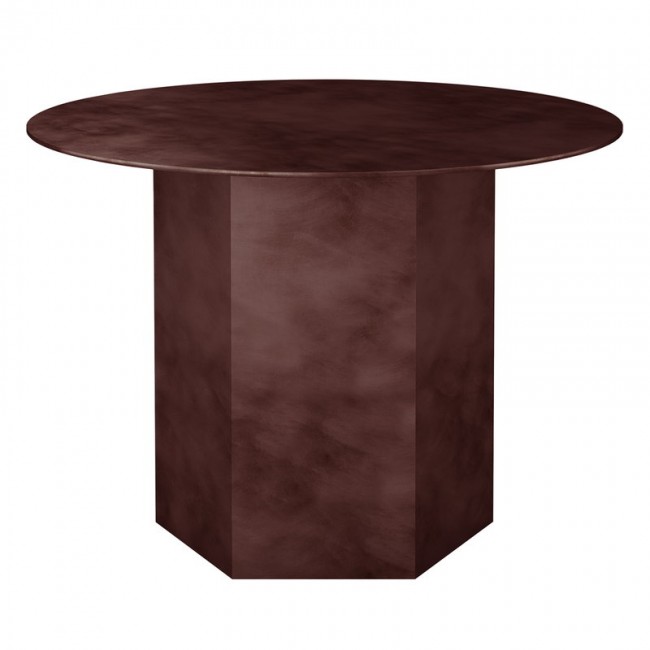 GUBI 구비 Epic coffee 테이블 round 60 cm earthy red steel GB10074993