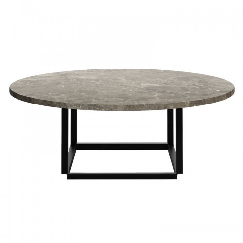 NEW WORKS 뉴 웍스 Florence coffee 테이블 90 cm 블랙 - grey marble NW40763