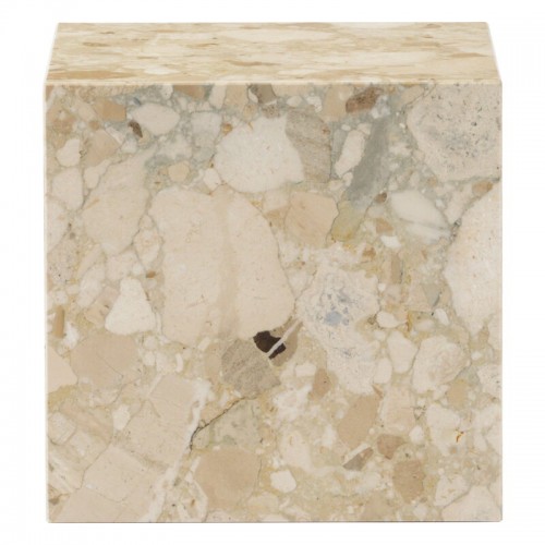 MENU Plinth 테이블 cube Kunis Breccia marble MENU Plinth table  cube  Kunis Breccia marble 00043