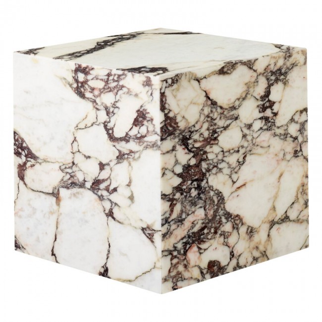MENU Plinth 테이블 cube Calacatta Viola marble MENU Plinth table  cube  Calacatta Viola marble 00013
