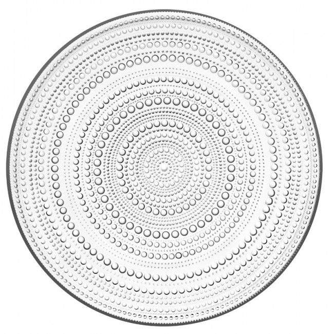 이딸라 Kastehelmi 접시 31 5 cm Clear Iittala Kastehelmi Plate 31 5 cm  Clear 05559
