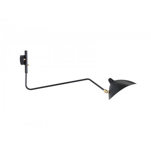 세르주 무이 스콘스 One 로테이팅 커브드 암 월 Lamp / Serge Mouille Sconce One Rotating Curved Arm Wall Lamp 26304