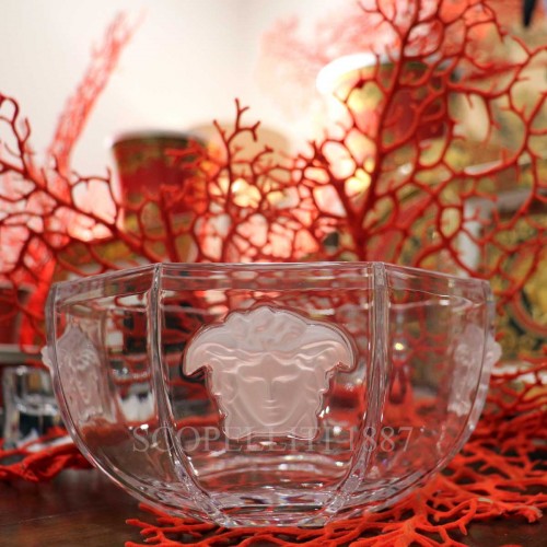 베르사체 메두사 Lumiere 볼 18 cm by 로젠탈 Versace Medusa Lumiere Bowl 18 cm by Rosenthal 02552