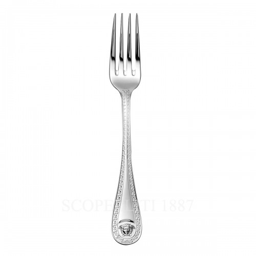 베르사체 Dinner Fork 메두사 커트러리 실버 접시 Versace Dinner Fork Medusa Cutlery Silver Plated 02211