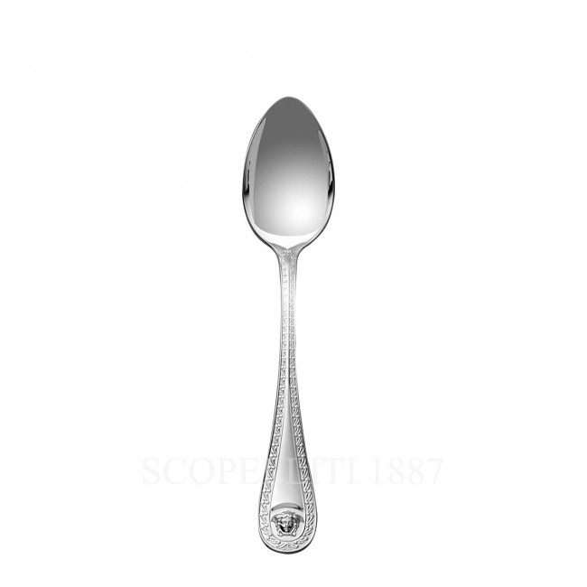 베르사체 디저트 Spoon 메두사 커트러리 실버 접시D Versace Dessert Spoon Medusa Cutlery Silver Plated 02209