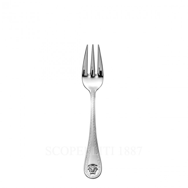 베르사체 케이크 Fork 메두사 커트러리 실버 접시D Versace Cake Fork Medusa Cutlery Silver Plated 02196