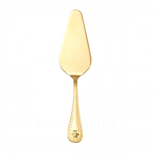 베르사체 케이크 Shovel 메두사 커트러리 골드 접시 Versace Cake Shovel Medusa Cutlery Gold Plated 02180