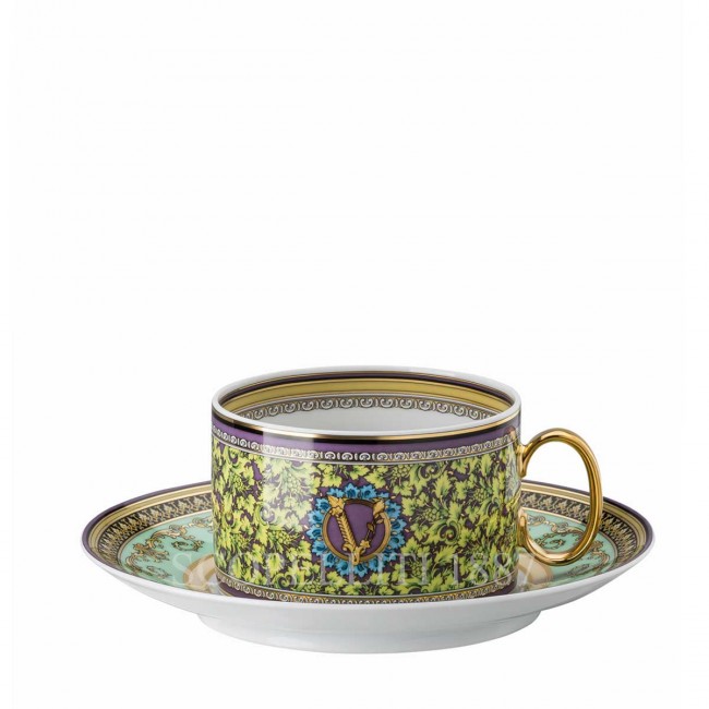 베르사체 티 컵앤소서 Barocco Mosaic Versace Tea Cup and Saucer Barocco Mosaic 02050