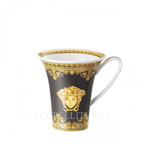 베르사체 커피잔 I love Baroque 블랙 Versace Coffee Cup I love Baroque Black 02019