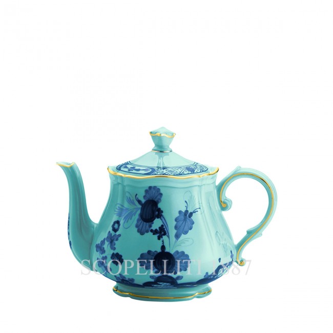 GINORI 1735 티포트 오리엔트E Italiano Iris Ginori 1735 Teapot Oriente Italiano Iris 01621
