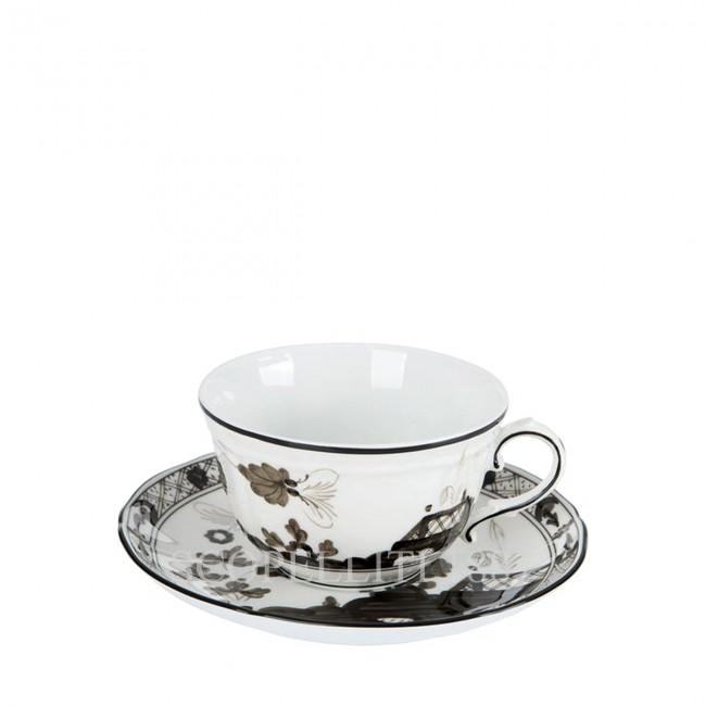 GINORI 1735 티 컵앤소서 오리엔트E Italiano Albus Ginori 1735 Tea Cup and Saucer Oriente Italiano Albus 01014