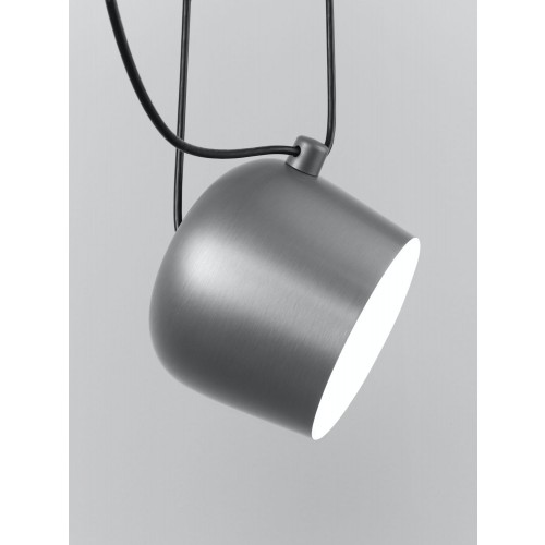 DESIGN OUTLET 플로스 - AIM 서스펜션/펜던트 조명/식탁등 - LIGHT 실버 ANODIZED DESIGN OUTLET FLOS - AIM PENDANT LAMP - LIGHT SILVER ANODIZED 10573