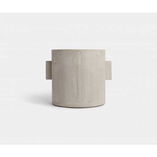 세락스 Concrete round pot grey Serax Concrete round pot  grey 01226