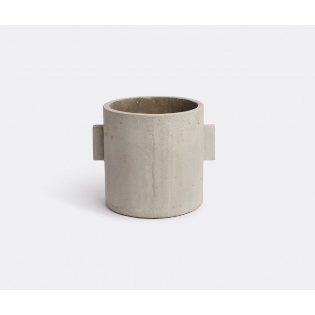 세락스 Concrete round pot grey Serax Concrete round pot  grey 01226