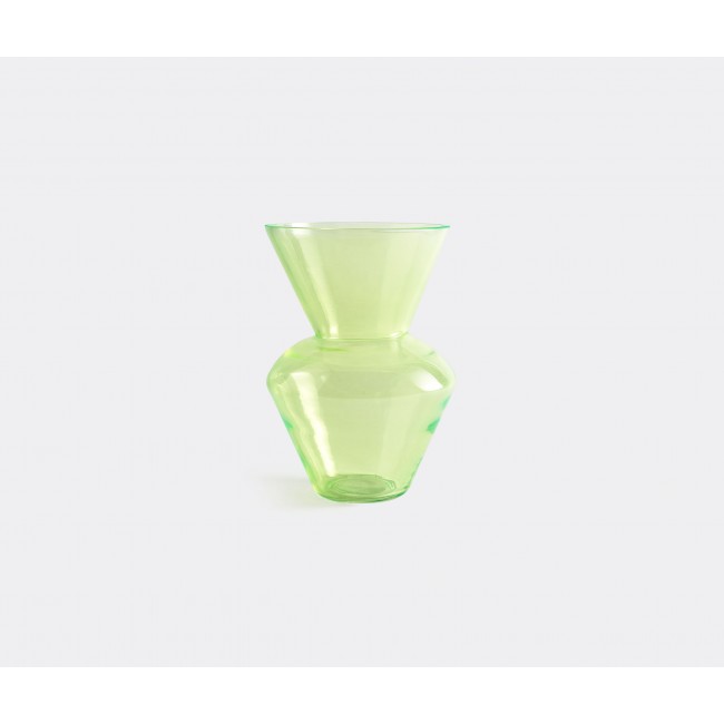폴스 포텐 Fat Neck 화병 꽃병 neon 그린 POLS POTTEN Fat Neck Vase  neon green 00651
