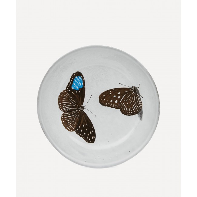 아스티에 드 빌라트 버터플라이 접시 Astier de Villatte Butterfly Plate 01349
