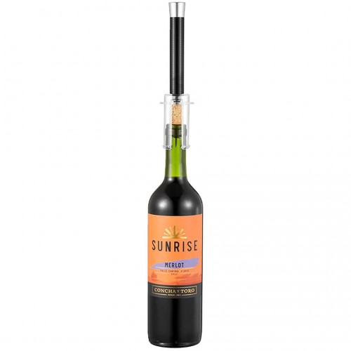Dorre Lana wine opener air pump 19 cm 블랙 Dorre Lana wine opener air pump 19 cm black 07377