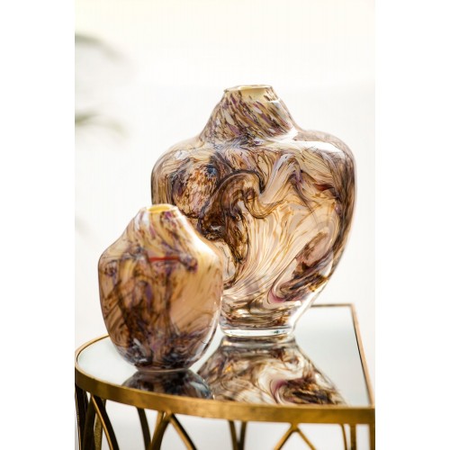 매그노 Unik 화병 꽃병 브라운 31 cm Magnor Unik Vase Brown 31 cm 08222