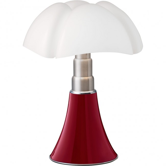 마르티넬리 루체 Pipistrello 미니 테이블 조명 LED 퍼플 Red Martinelli Luce Pipistrello Mini Table Lamp LED  Purple Red 07586