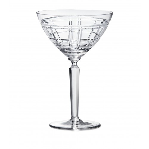 랄프 로렌 홈 Hudson Plaid Martini 글라스 Ralph Lauren Home Hudson Plaid Martini Glass 06345