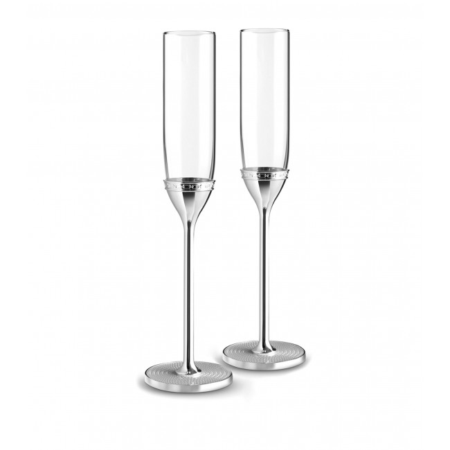 웨지우드 Love Nouveau 펄 샴페인 플루트 (Set of 2) Wedgwood Love Nouveau Pearl Champagne Flutes (Set of 2) 06330