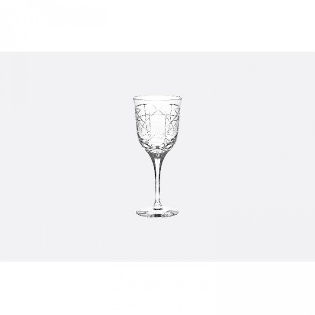 디올 ENGRAVED 와인잔 CANNAGE MOTIF DIOR ENGRAVED WINE GLASS CANNAGE MOTIF 00546