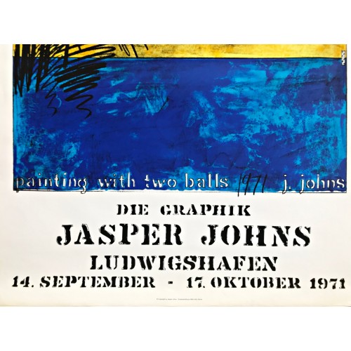 Kunsthandel Draheim 페인팅 with Two Balls Screen Print by Jasper Johns 1971 25962