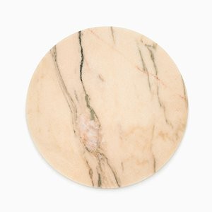 피암METTAV Home 컬렉션 Round 핑크 Marble Cheese 접시 fro. 25887