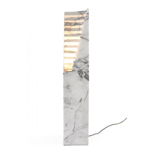 피암 Handmade Small AMPHI띠에트레 Lamp in Paonazzo Marble fro. 23733