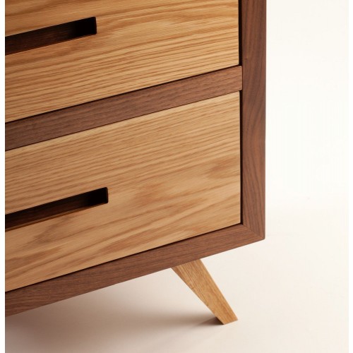 Mambo Unlimited Ideas Space Two Drawers BED사이드 테이블 by 13606