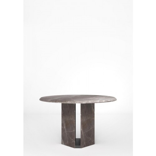Design M Small Round Marble Delos 다이닝 테이블 by Giorgio Bonaguro 13138