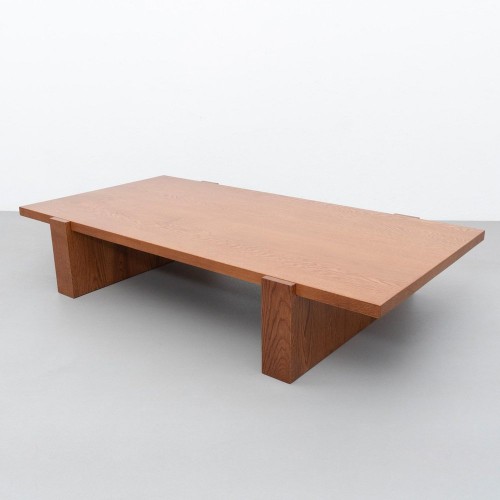 Design Gallery Milano Solid Oak 로우 테이블 by Le Corbusier for Dada Est. 09167