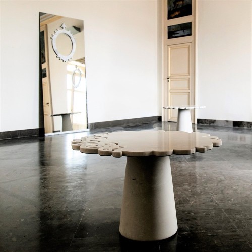 Kimano Macrame Marble Half 커피 테이블 by 로브RTO Semprini for 08530