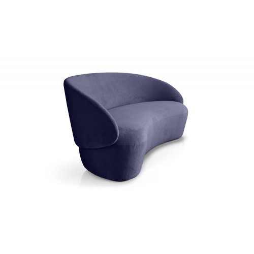 Emko Naive Sofa 2-시터 in 블루 Velour by etc.etc. for 05460