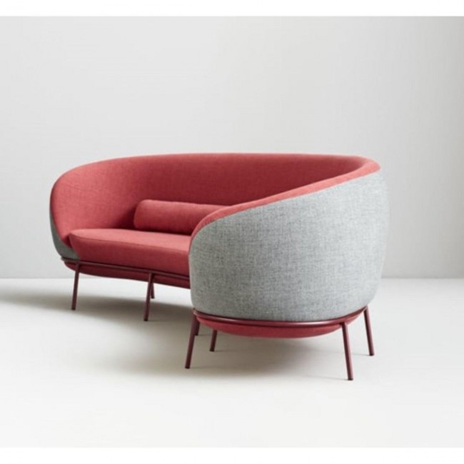 Missana Red Nest Sofa by Paula Rosales 05414