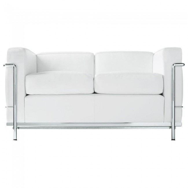 까시나 Lc2 Two-Seat Sofa by Le Corbusier P.Jeanneret 샬롯 Perriand for 04963