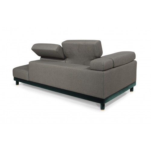 Eagle Sofa in Velour 패브릭 and 브라스 fro. BDV Paris Design Furnitures 04729