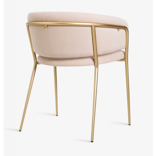Prince 체어 의자 in 코튼 Velour fro. BDV Paris Design Furnitures 02953