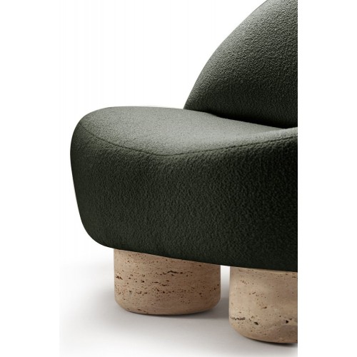 Collector Hygge 암체어 팔걸이 의자 포레스트 Boucle by Saccal Design House for 02169