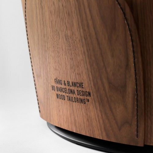 비디 바르셀로나 디자인 브라운 레더 코투어 암체어 팔걸이 의자 by Farg & Blanche for Bd 01624